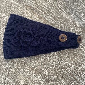 NEW💙Cheveux Blue Woven Flower Headband